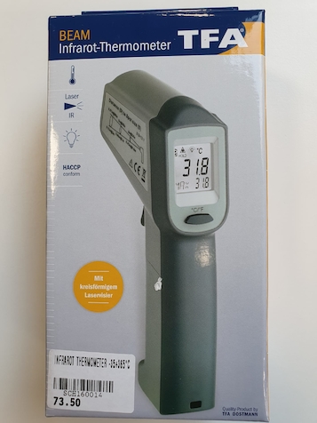 Infrarot Thermometer -35+365°c