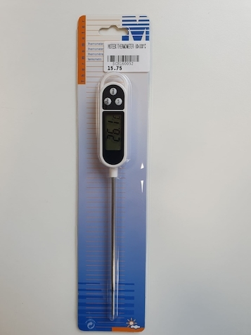 Insteek Thermometer -50+300°c