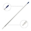 Alusteel 150cm Blauw Handvat