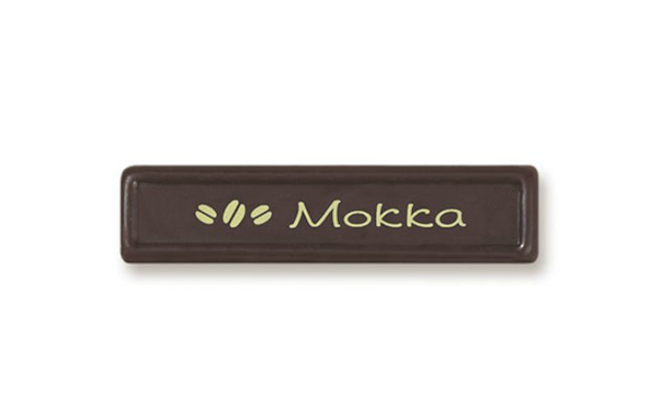 Plaatje Mokka Chocolade 5x1.2cm 150 St
