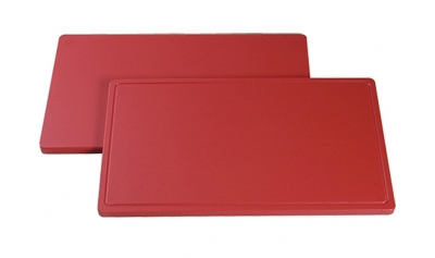 Planche Plastique Rouge 40x25x2 Cm
