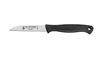 Couteau À Eplucher Dentee Lame 8cm