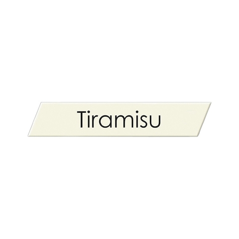 Tiramisu Plaatje Persipan 5x1cm 360 St