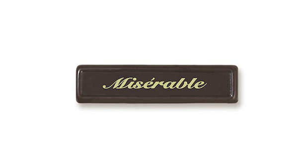 Miserable Donk Chocolade 5x1.2cm 150 St